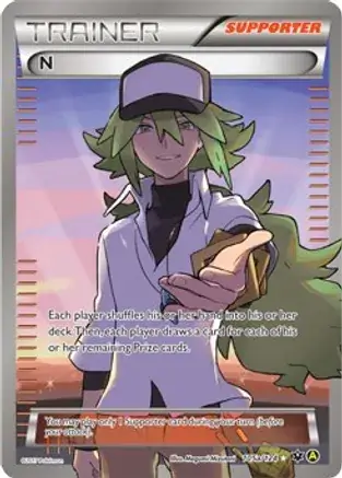 N Pokemon card from Alternate Art Promos