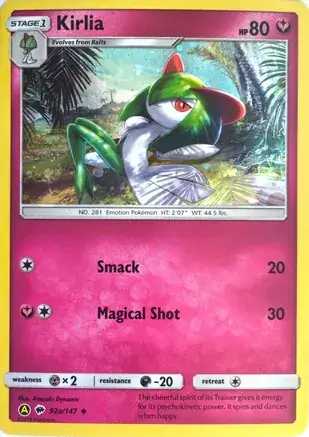 Kirlia Pokemon card from Alternate Art Promos