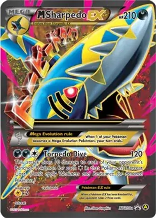 M Sharpedo EX Pokemon card from Alternate Art Promos