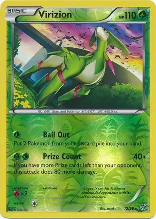 Virizion Reverse Holo
