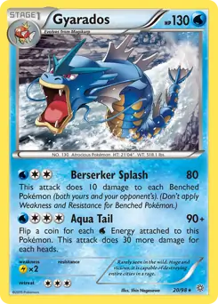 Gyarados Pokemon card from Ancient Origins