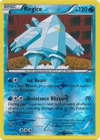 Regice Reverse Holo