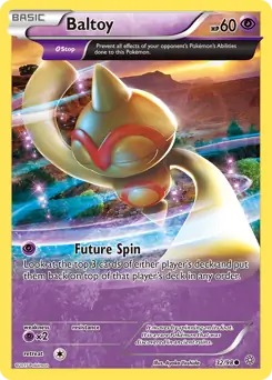 Baltoy Pokemon card from Ancient Origins