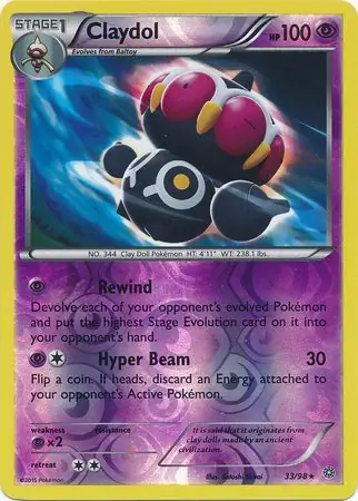 Claydol Reverse Holo