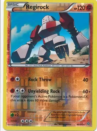 Regirock Reverse Holo