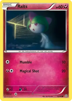 Ralts Pokemon card from Ancient Origins