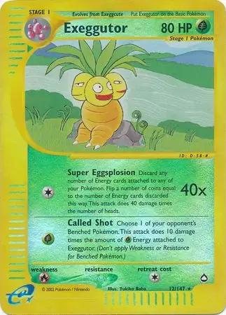 Exeggutor Reverse Holo