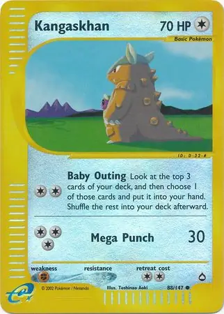 Kangaskhan Reverse Holo