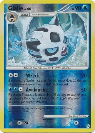 Glalie Reverse Holo