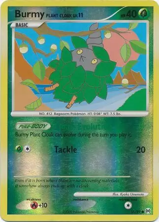 Burmy Plant Cloak Reverse Holo