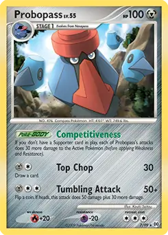 Probopass Pokemon card from Arceus