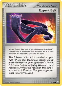 Expert Belt Pokemon card from Arceus