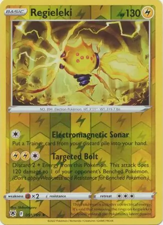 Regieleki Reverse Holo