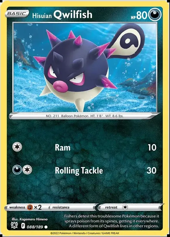 Hisuian Quilfish