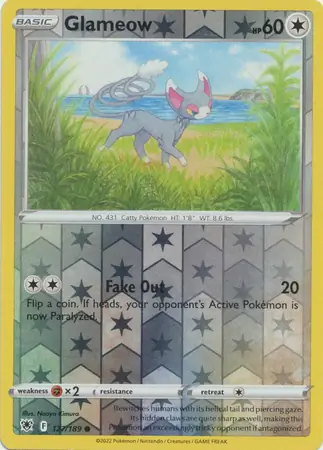 Glameow Reverse Holo