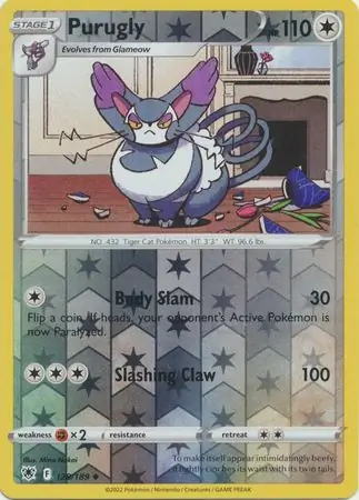 Purugly Reverse Holo