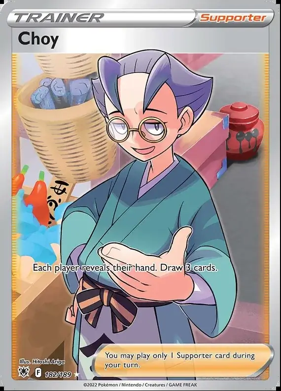 Choy Pokemon card from Astral Radiance
