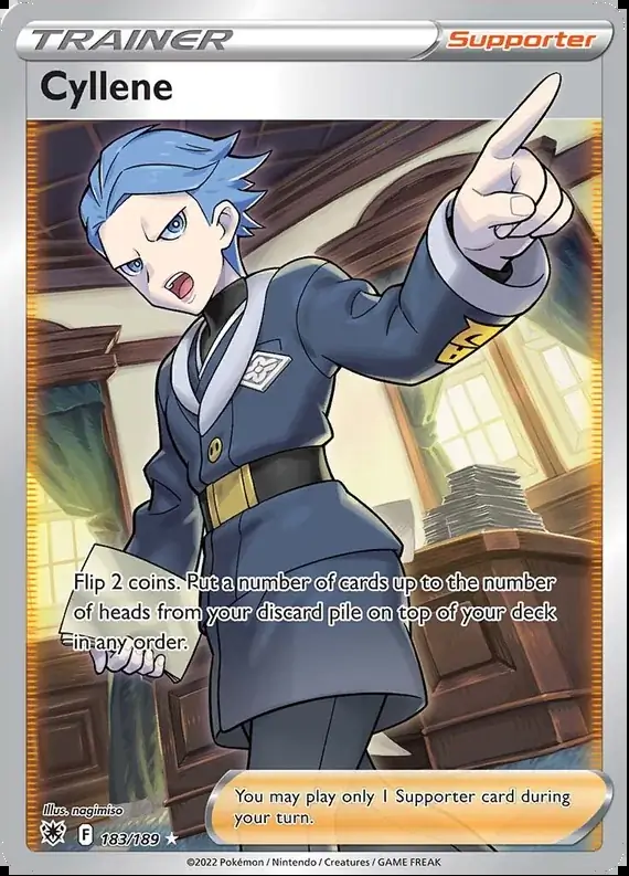 Cyllene Pokemon card from Astral Radiance