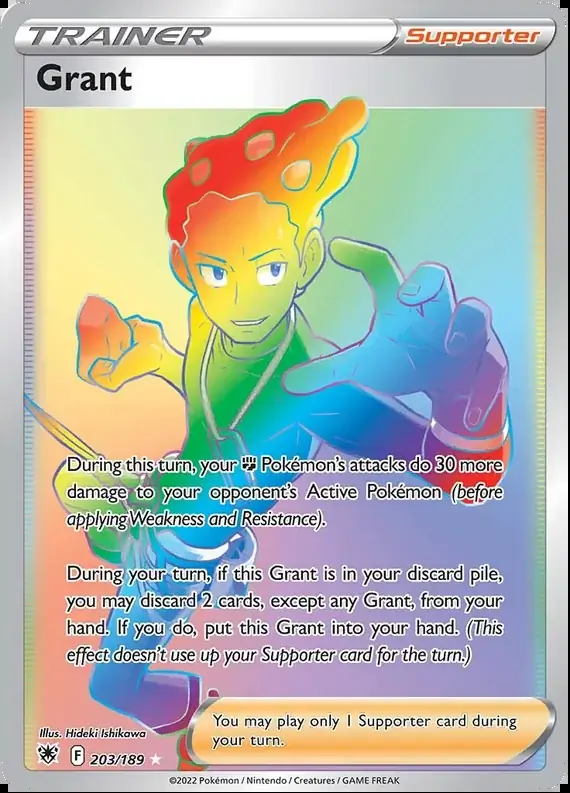 Grant Pokemon card from Astral Radiance