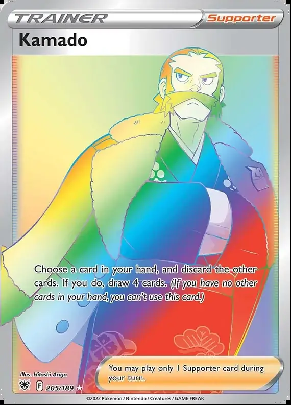 Kamado Pokemon card from Astral Radiance