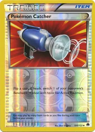 Pokemon Catcher Reverse Holo
