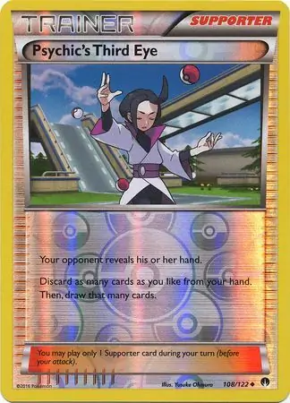 Psychic's Third Eye Reverse Holo Pokemon card from BREAKpoint