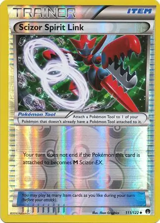 Scizor Spirit Link Reverse Holo