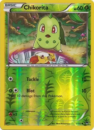 Chikorita Reverse Holo