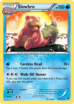 Slowbro Pokemon card from BREAKpoint