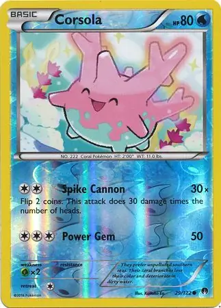 Corsola Reverse Holo