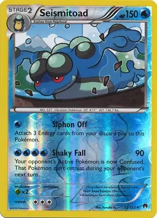 Seismitoad Reverse Holo