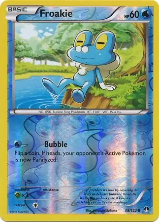 Froakie Reverse Holo