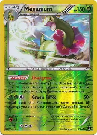 Meganium Reverse Holo