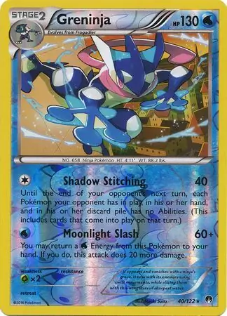 Greninja Reverse Holo