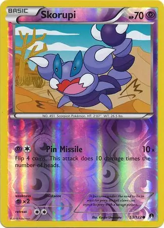 Skorupi Reverse Holo