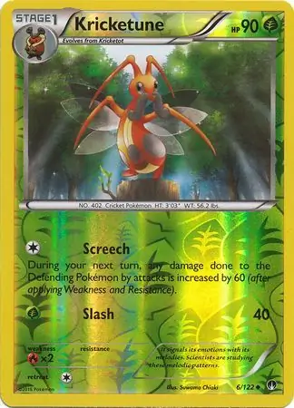 Kricketune Reverse Holo