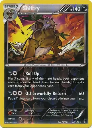 Shiftry Reverse Holo