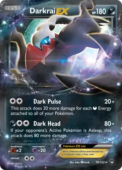 Darkrai EX Pokemon card from BREAKpoint