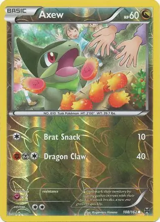 Axew Reverse Holo