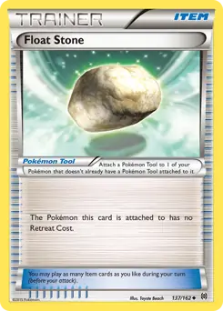 Float Stone Pokemon card from BREAKthrough