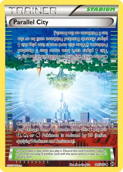 Parallel City Pokemon card from BREAKthrough