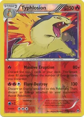 Typhlosion Reverse Holo