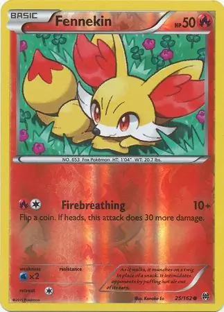 Fennekin Reverse Holo