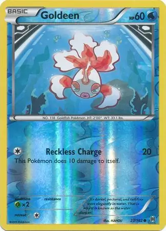 Goldeen Reverse Holo