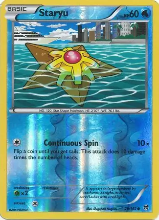Staryu Reverse Holo