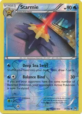Starmie Reverse Holo