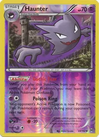 Haunter Reverse Holo