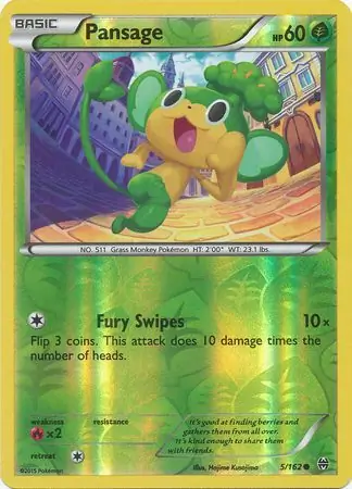 Pansage Reverse Holo