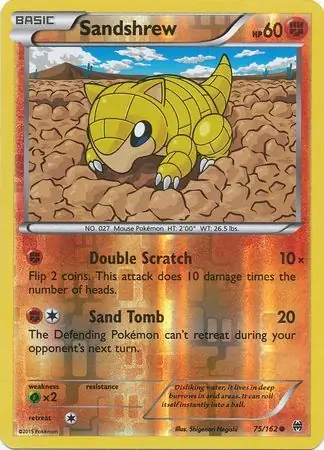 Sandshrew Reverse Holo