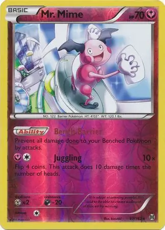 Mr. Mime Reverse Holo